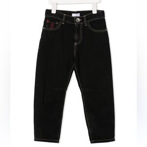 NWT Brunello Cucinelli Kids Straight Leg Cotton
Jeans Dark Wash Size 12 (Boys)